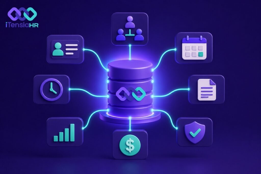 One centralised HR system eliminates the inconsistency that fragments data across spreadsheets, inboxes and apps